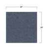 Mohawk Mohawk Basics 24 x 24 Carpet Tile with EnviroStrand PET Fiber in Ocean Tide 96 sq ft per carton EQ300-589